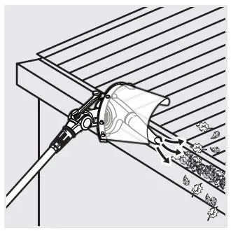 RYOBI R18EZBLW 18V One+ Roof & Gutter Leaf Blower - Tool 7