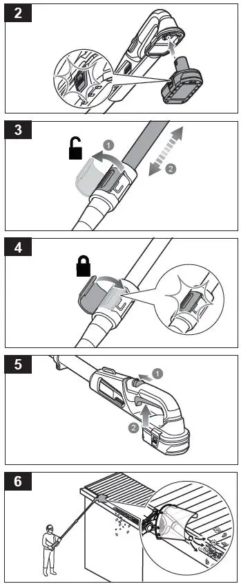RYOBI R18EZBLW 18V One+ Roof & Gutter Leaf Blower - Tool 9