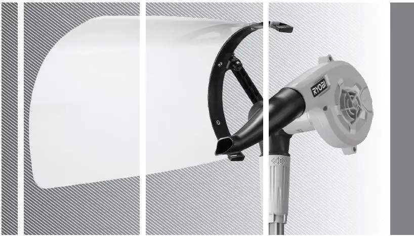 RYOBI R18EZBLW 18V One+ Roof & Gutter Leaf Blower - Tool pro