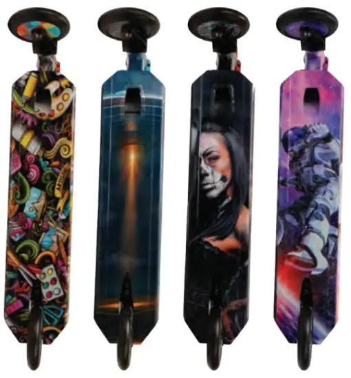 HURTLE HURTUN15 Lightweight Street Stunt Scooter - PRECAUTIONARY