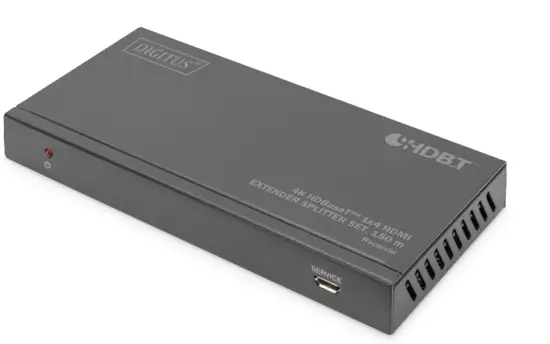 DIGITUS DS-55510- 4K- HDBase -1x4- HDMI- Extender -Splitter -Set -150 m -PRODUCTDIGITUS DS-55510- 4K- HDBase -1x4- HDMI- Extender -Splitter -Set -150 m -PRODUCT