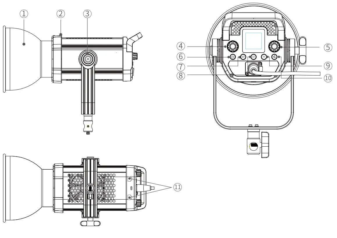 weeylite Ninja 20 Professional LED Light fig 3