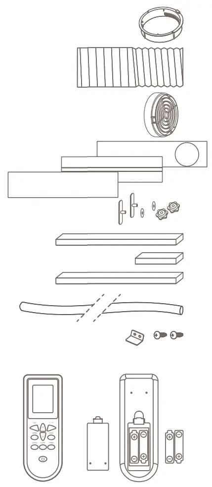 airo COMFORT AC08MWS Portable Air Conditioner - fig2