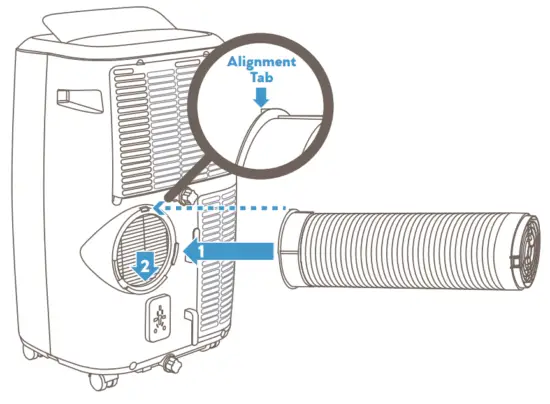 airo COMFORT AC08MWS Portable Air Conditioner - fig6