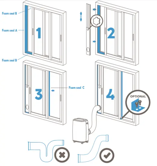 airo COMFORT AC08MWS Portable Air Conditioner - fig9