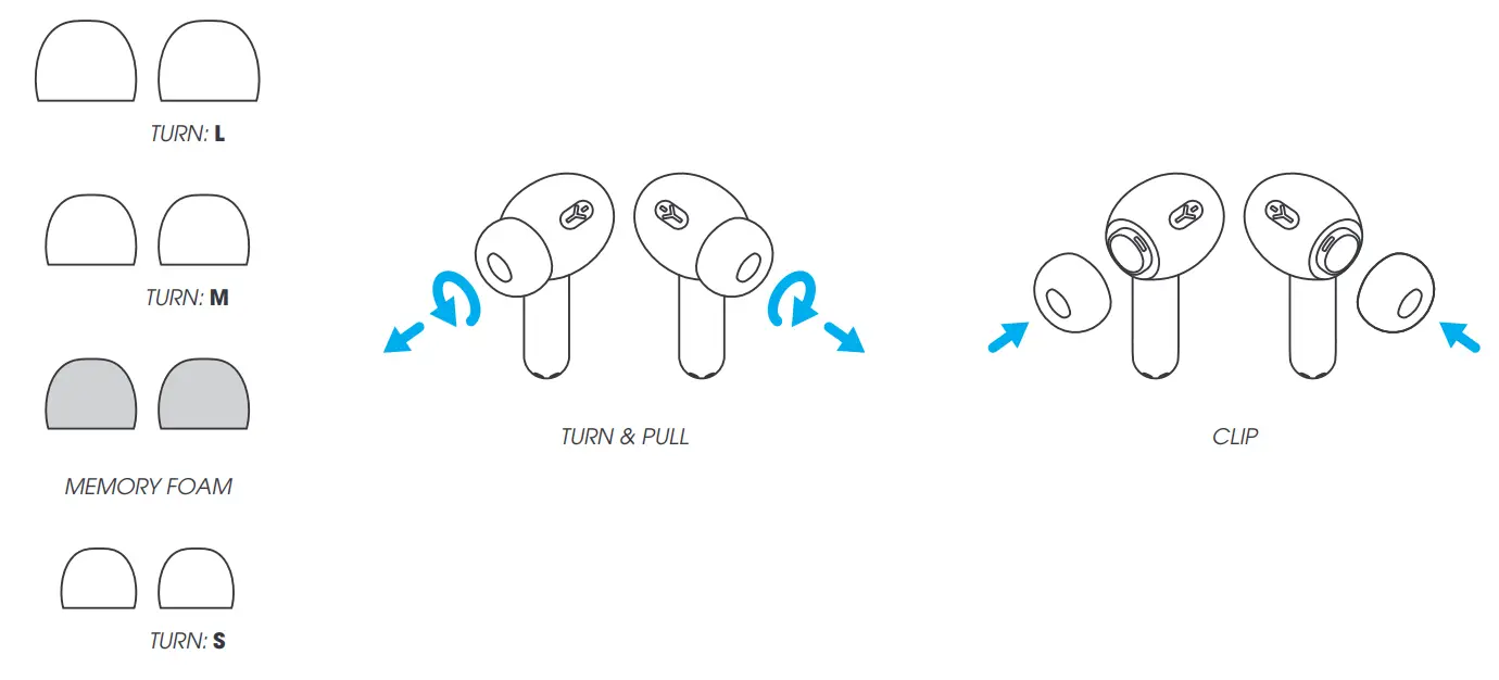 MPOW X3 ANC Wireless Earbuds - fig8