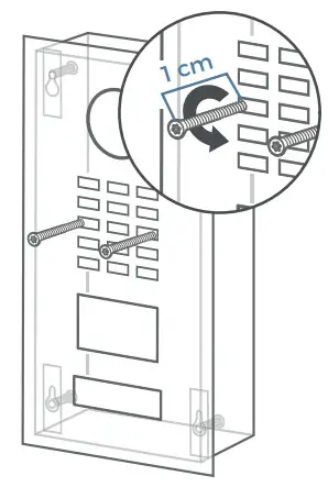 DoorBird D21x Series IP Video Door Station - FRONT PLATE 1