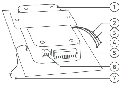DoorBird D21x Series IP Video Door Station - Inside