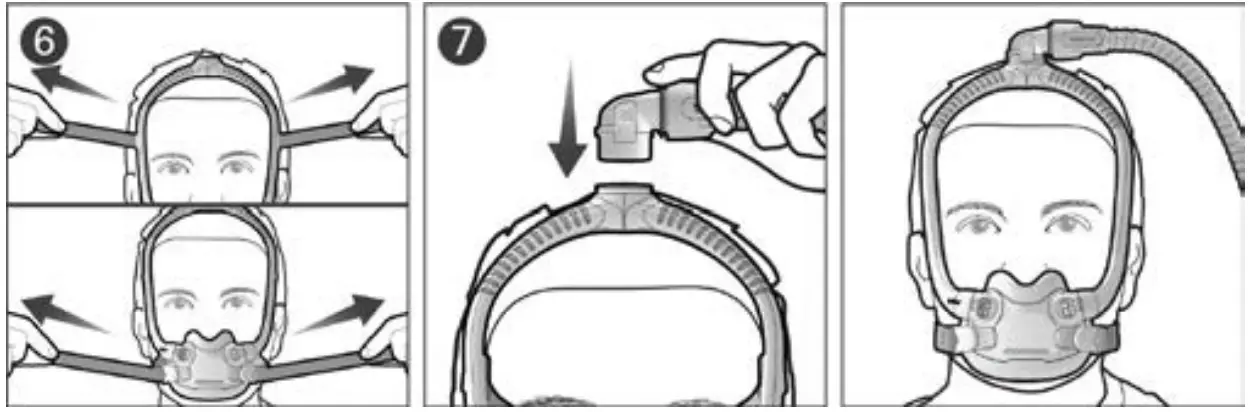 ResMed AirFit F30i Full Face CPAP Mask - fig 1