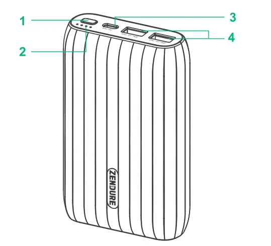 ZENDURE-ZDPX5P-B-X5-USB-C-PD-Portable-Charger-and-Hub-1