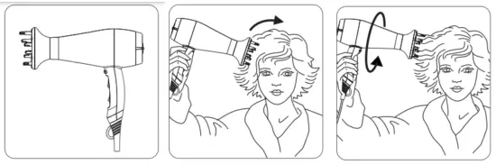 Rowenta CV6030 ECO Intelligence Hair Dryer - fig1