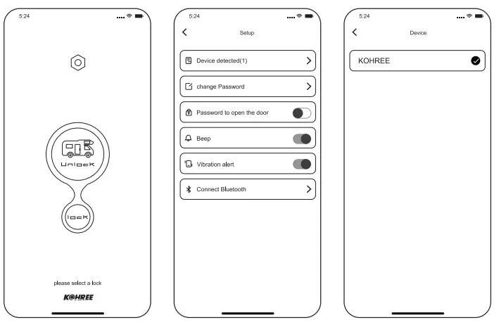 KOHREE HY1234 RV Door Lock -fig4