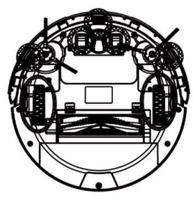 Cleanmate S 930 Robotic Vacuum Cleaner User Manual - Cleaning Sensors and Wheels