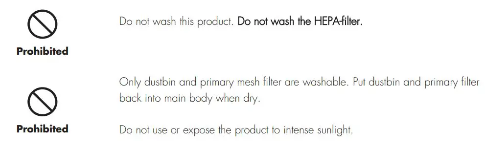 Cleanmate S 930 Robotic Vacuum Cleaner User Manual - Safety Instructions