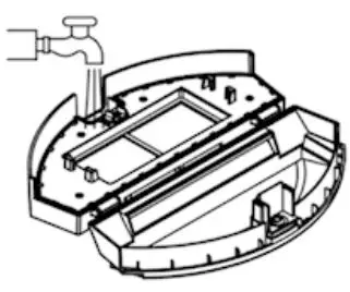 Cleanmate S 930 Robotic Vacuum Cleaner User Manual - Washable Dust Bin