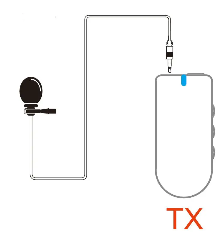 ZGCINE -ATOM -1V2 -Wireless -Lavalier -Microphone -8