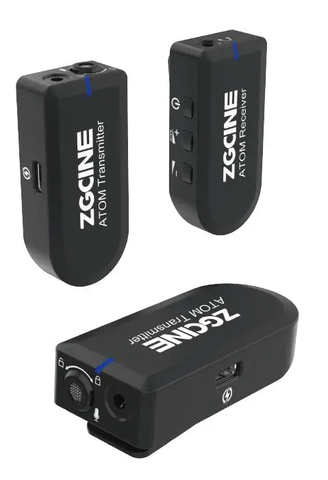 ZGCINE -ATOM -1V2 -Wireless -Lavalier -Microphone -PRODUCT