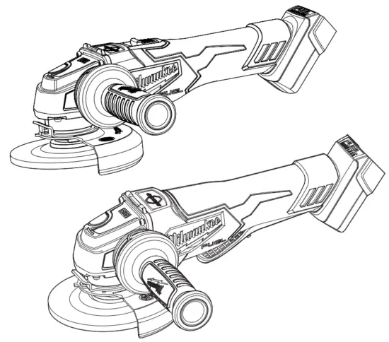 milwaukee 2880 20 M18 Fuel 4 1 2 Inch 5 Inch Braking Grinder -