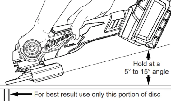 milwaukee 2880 20 M18 Fuel 4 1 2 Inch 5 Inch Braking Grinder - fig 7