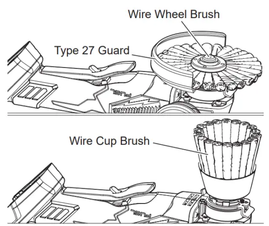 milwaukee 2880 20 M18 Fuel 4 1 2 Inch 5 Inch Braking Grinder - fig 8