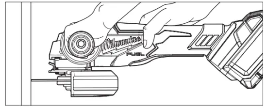 milwaukee 2880 20 M18 Fuel 4 1 2 Inch 5 Inch Braking Grinder - fig 9