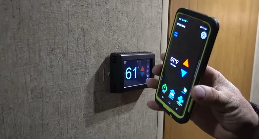 Micro-air Easytouch Rv 353 Touchscreen Thermostat User Manual