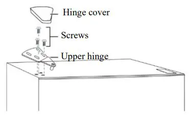 HOOVER City Combi E. User Manual - Install the hinge cover over