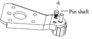 HOOVER City Combi E. User Manual - Remove the washer and nut that secure the pin