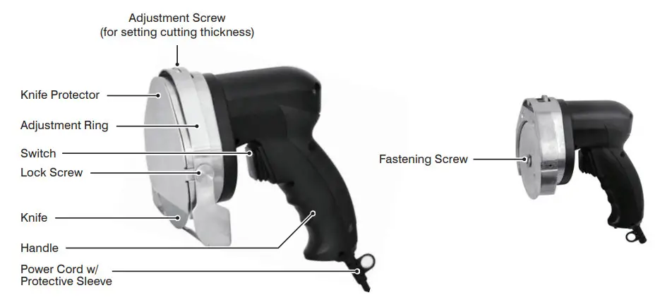 Avantco 177KSLICER80 Kebab Slicer Cutter - figure 1