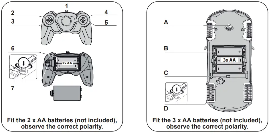 JAMARA 405100 Audi R8 2.4GHz Car - 1
