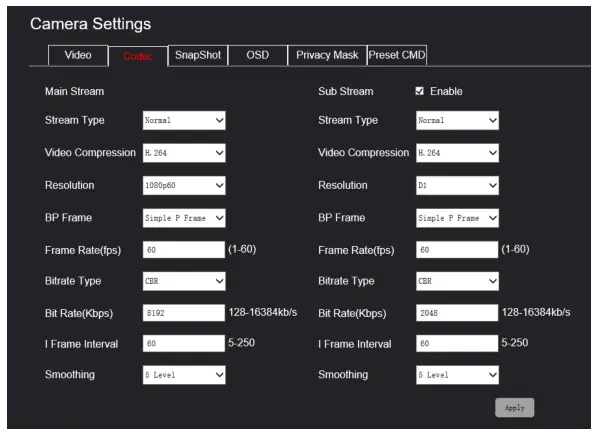 BOLiN TECHNOLOGY EX1000 Series Dual Output SDI IP FHD PTZ Camera - fig23