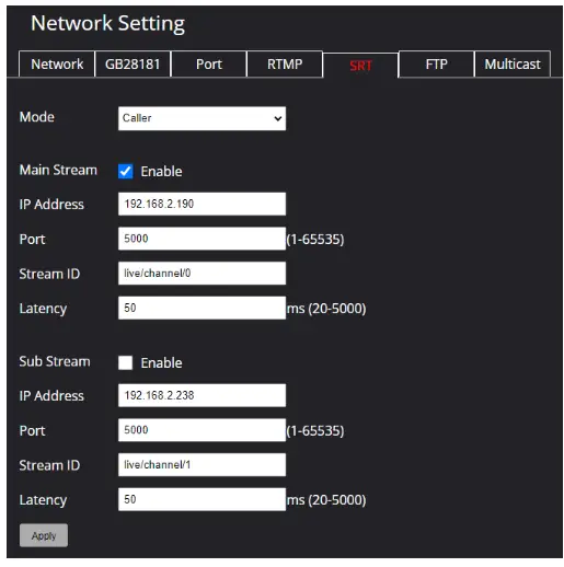 BOLiN TECHNOLOGY EX1000 Series Dual Output SDI IP FHD PTZ Camera - fig45