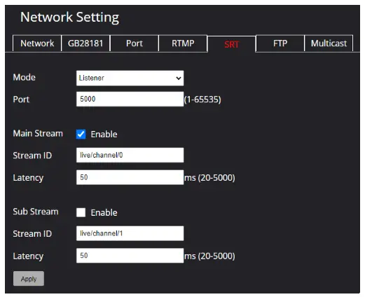 BOLiN TECHNOLOGY EX1000 Series Dual Output SDI IP FHD PTZ Camera - fig46