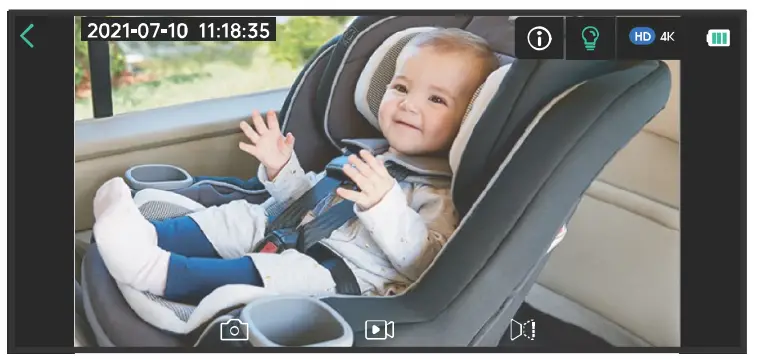 BeBe CarEview J5045 WiFi Baby Car Monitor - fig 6