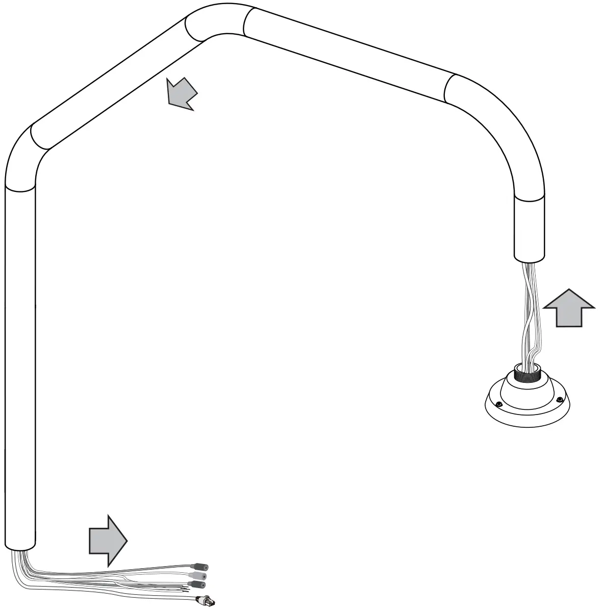 Using The Parapet Mount Bracket