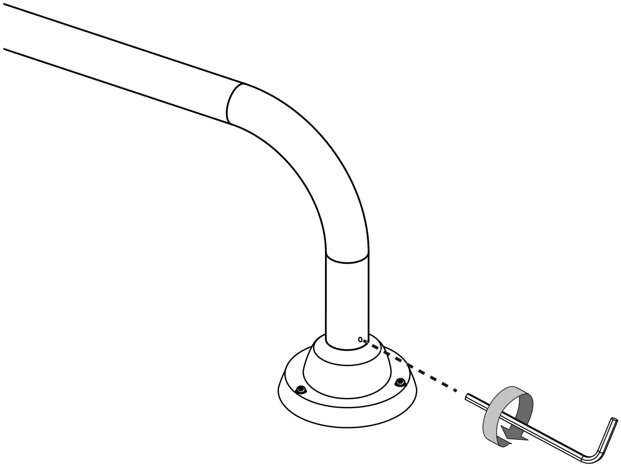 Using The Parapet Mount Bracket