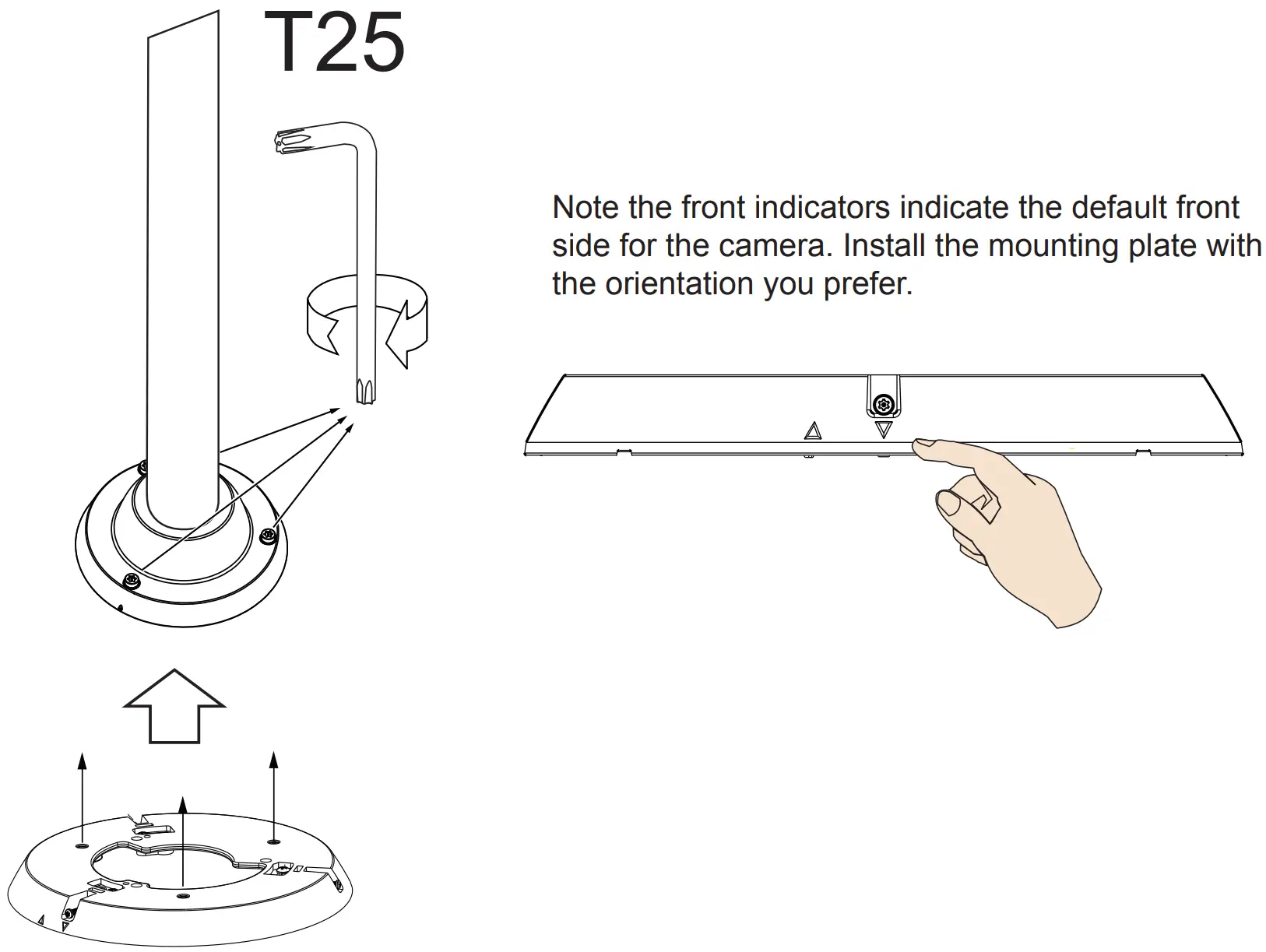 Installing the Pendant Head and Pendant Pipe