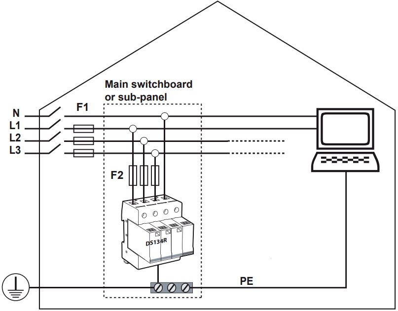 CITEL N151001c Surge Protection - FIG 1