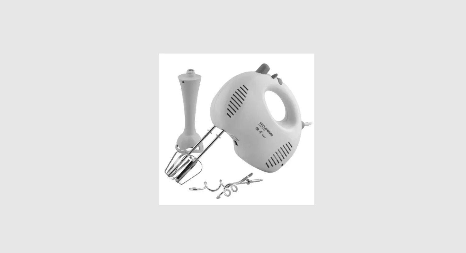 Hyundai Hm 638 3 In 1 Hand Mixer Instruction Manual