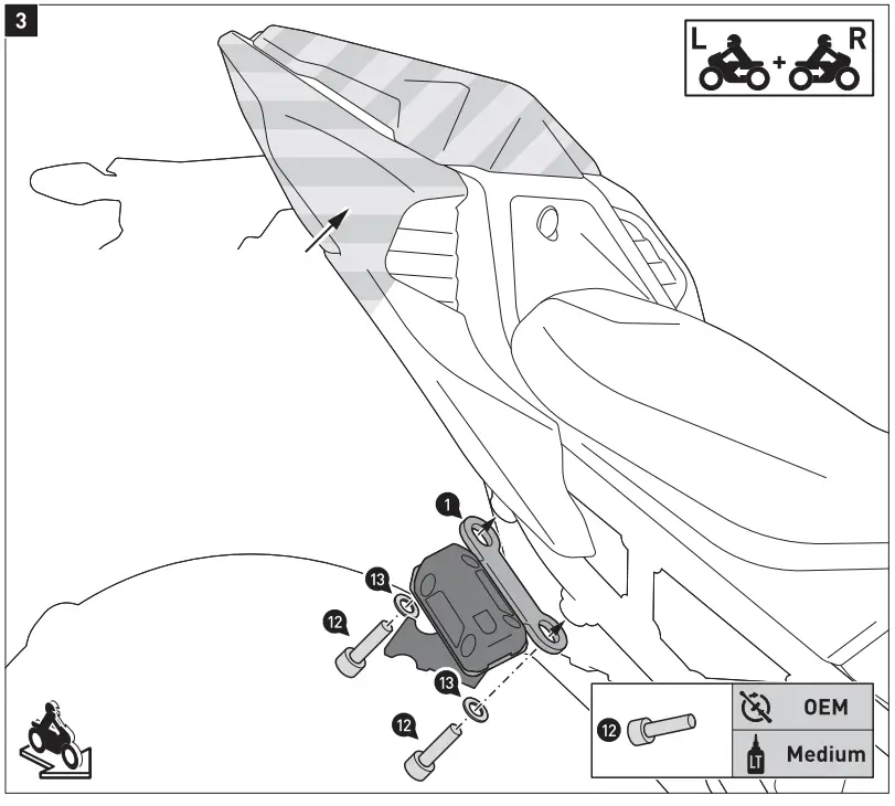 SW-MOTECH BC.HTA.07.740.31000 Pro Blaze H Saddlebag Set 5