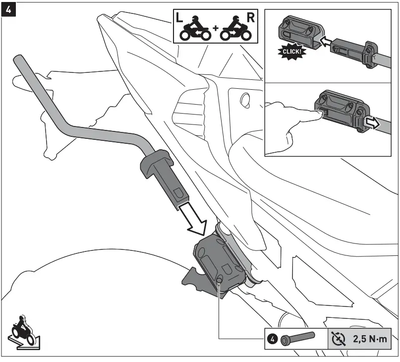 SW-MOTECH BC.HTA.07.740.31000 Pro Blaze H Saddlebag Set 6