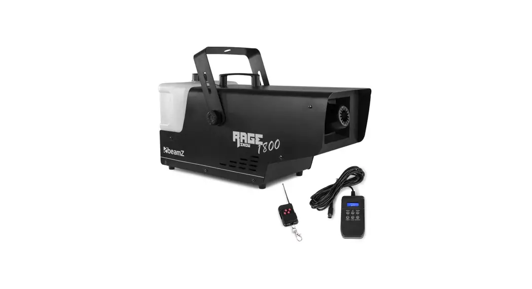 Beamz 160.727 Rage 1800 Snow Machine Instruction Manual Beamz 160.727 Rage 1800 Snow Machine Instruction Manual