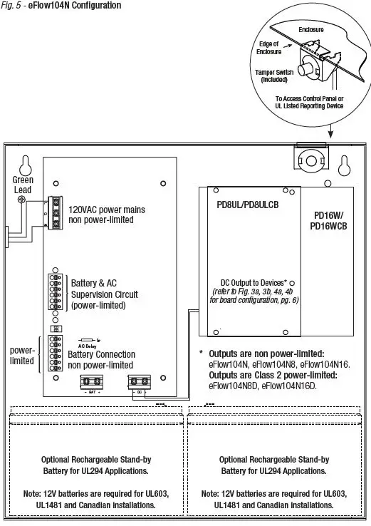 Altronix eFlow104N Power Supply Chargers-8