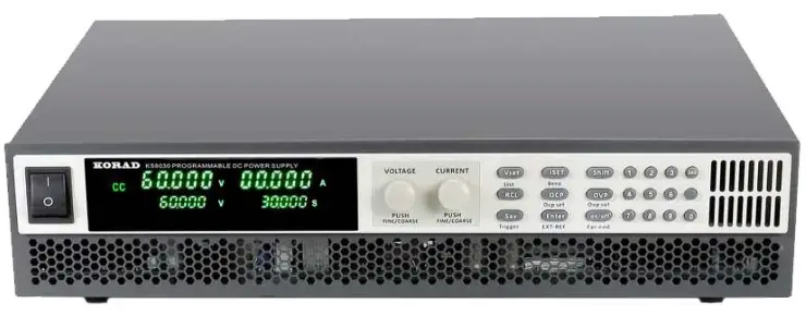 KORAD KC3405 KC Series 4 Channel Programmable Power Supply