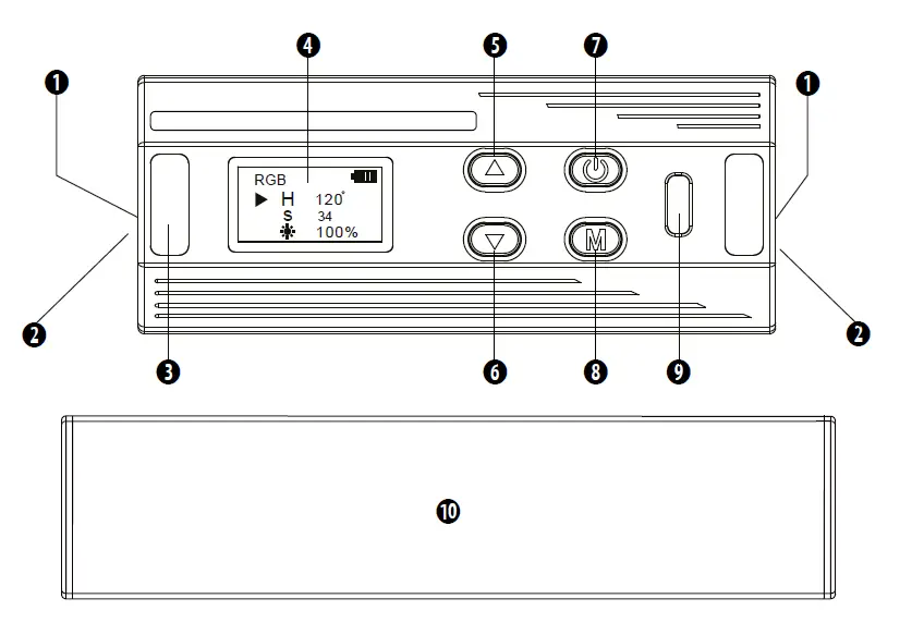 BRESSER BR-6RGB Mini Tube LED Pocket Light Tube with Built In Rechargeable Battery fig 3