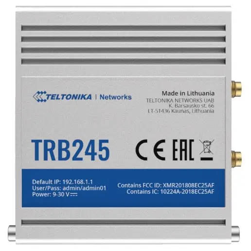 TELTONIKA TRB245 Industrial M2M LTE Gateway