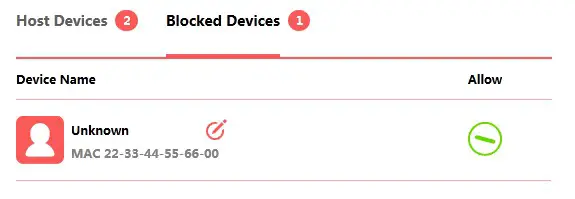 MERCUSYS 300Mbps Wi-FI Range Extender --Blocked Devices