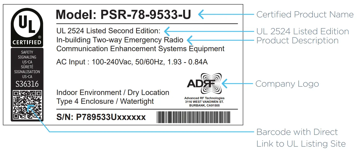 ADRF UL 2524 Making Two Way Emergency Responder Communication Enhancement Systems - fig 4