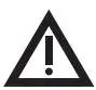 IKEA Gas Cooktop Installation Guide - Warning or caution icon