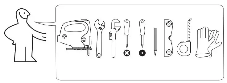 IKEA Gas Cooktop Installation Guide - required tool